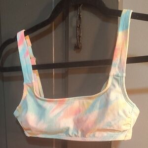 Xhilaration Multicolor Bikini Top